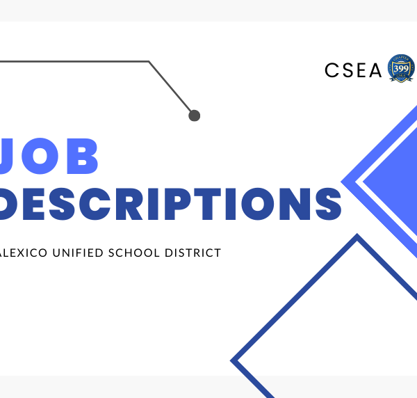Calexico Unified School District Job Descriptions